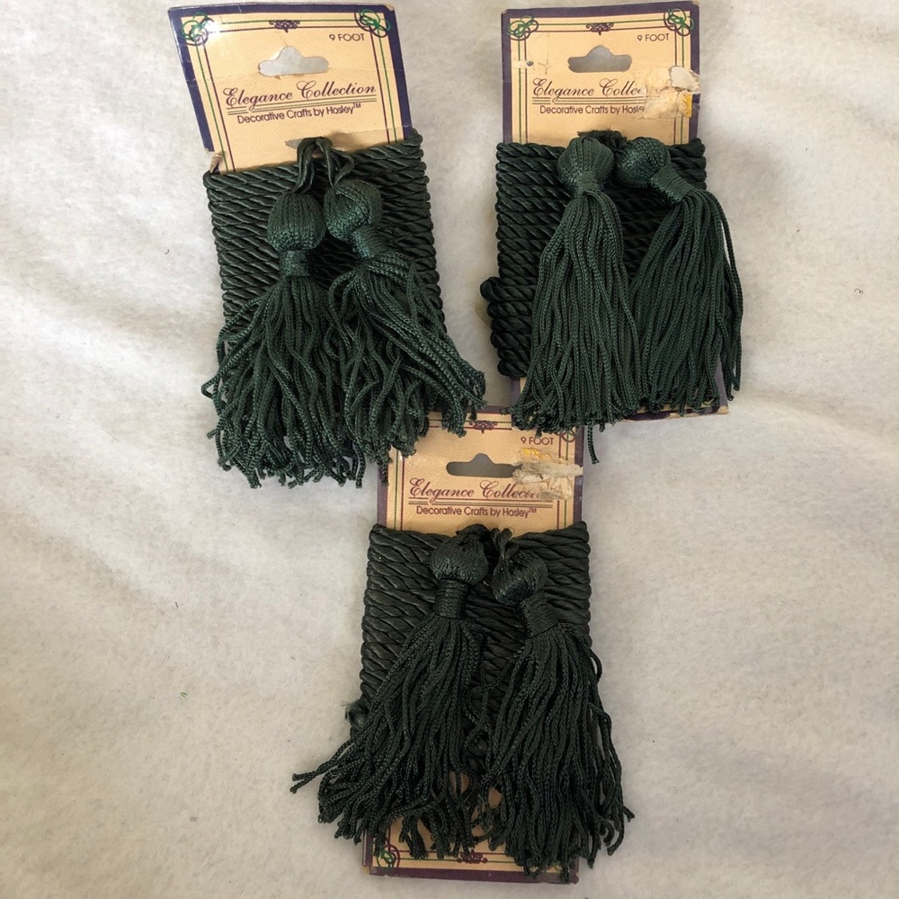 Set of 3 Tasseled Ropes